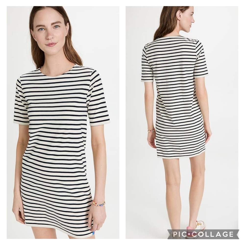 KULE Striped Tee Shirt Dress